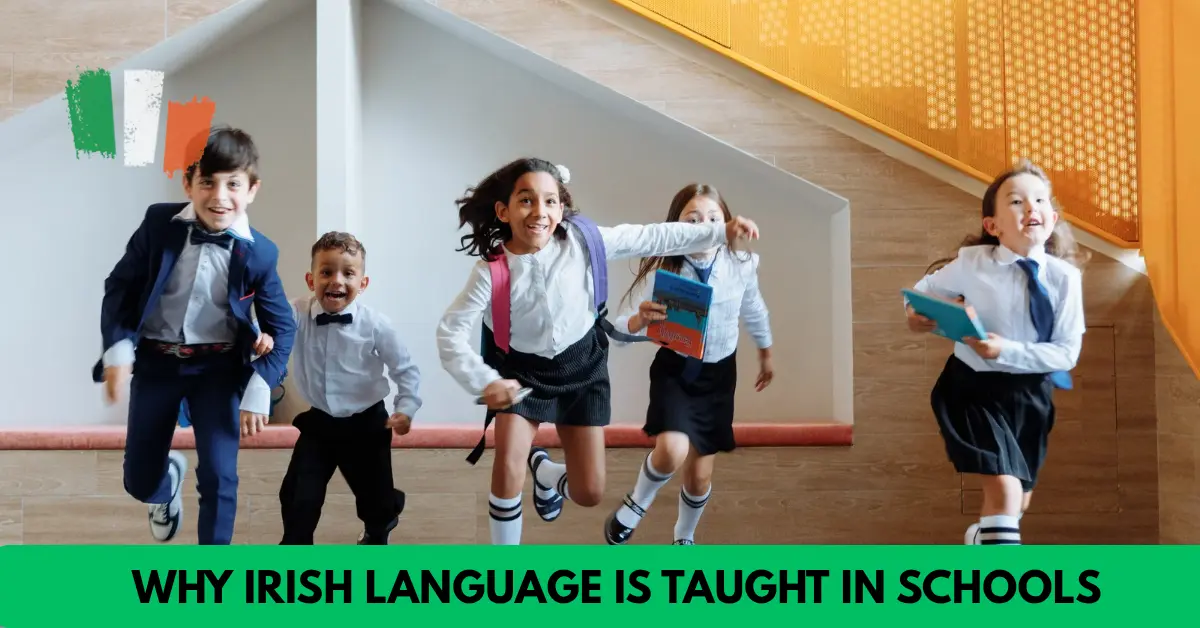 Why Irish language is taught in schools